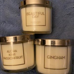Bath and body works candles